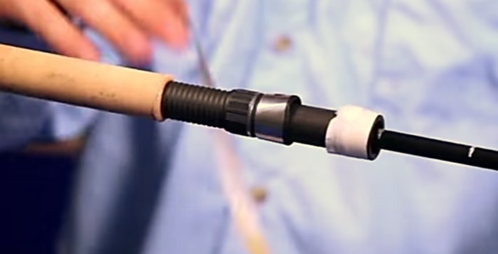 Mounting The Reel Seat On A Fishing Rod Blank