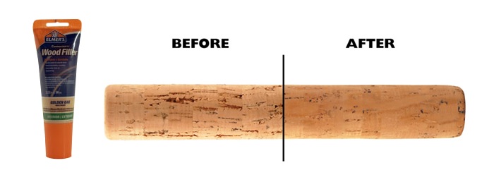 Fishing Fly Rod Cork Handle Grip Replacement DIY Rod Repair 