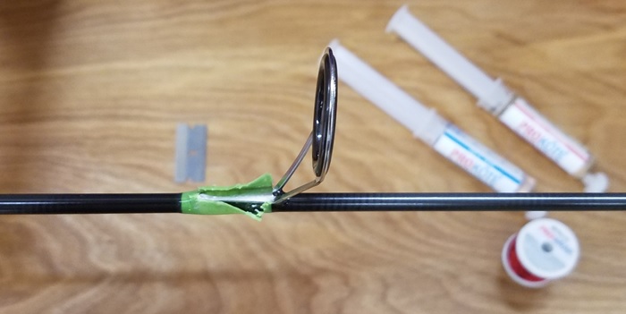 Single Thread Combo Fishing Rod Repair Kit 