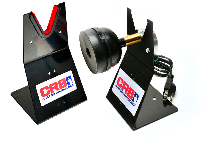 The RBS Rod Drying System with Dryer Clutch from CRB is a must when it comes to add-ons for your rod building station.