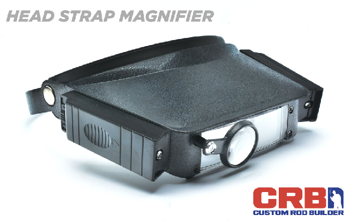 CRB's Head Strap Magnifier lets you work when you want.