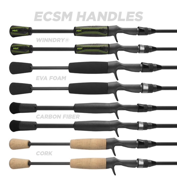 ECSM Reel Seat and Handle options