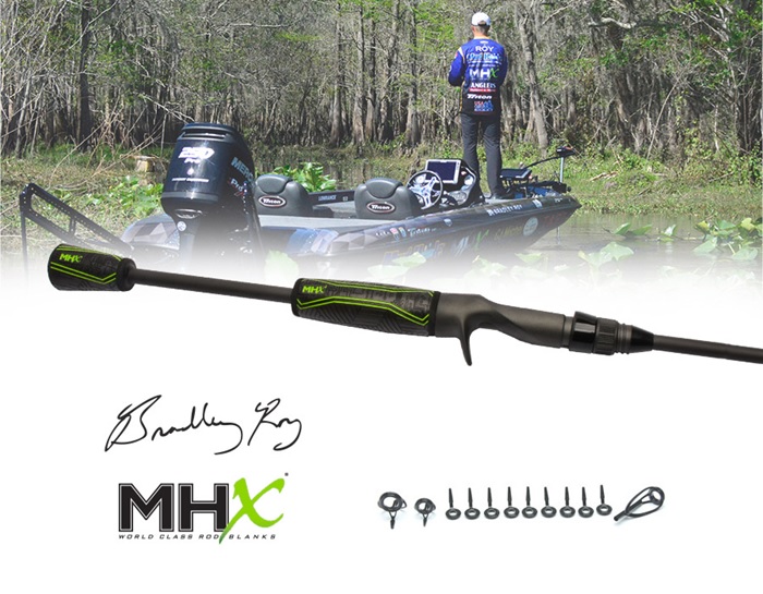 Bradley Roy has to have this Flippin' Heavy Casting Rod and its incredible power on his boat at all times. 