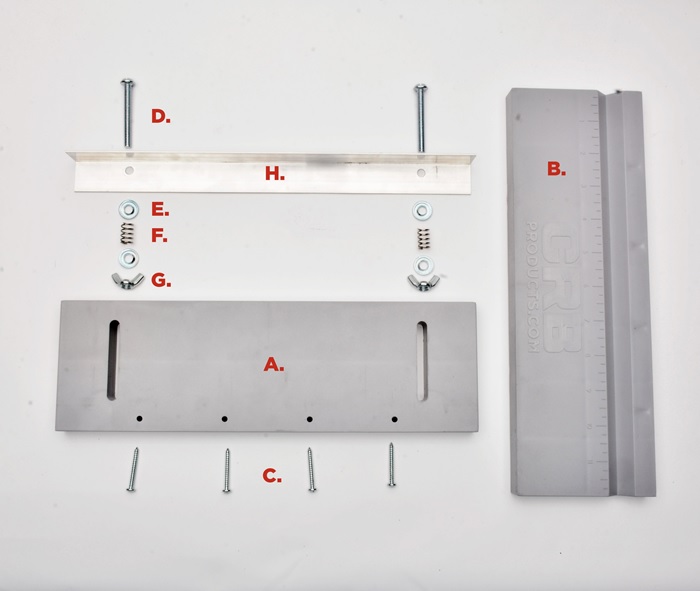 CRB Butt Alignment Tool Parts