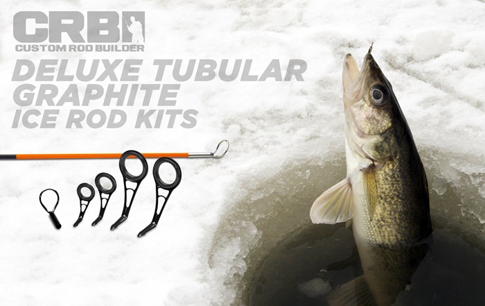 CRB Deluxe Tubular Graphite Ice Rod Kits