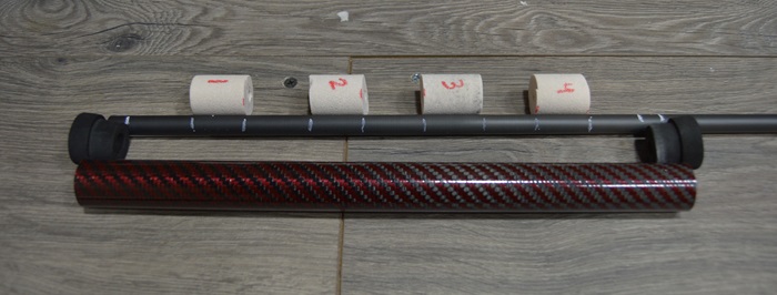 FORECAST  HK5  4.25" spinning handle kit for rod building 