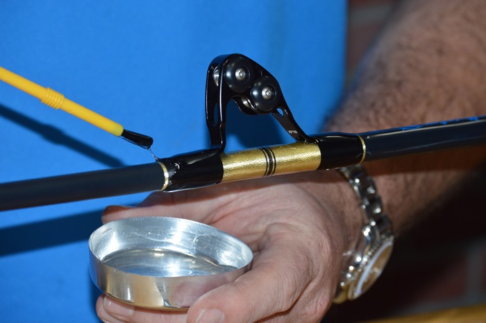 Homyl Double Roller Fishing Rod Guide Tip Durable Pulley Ring Rod Guide Tip Sea Fishing Boat Trolling Tool